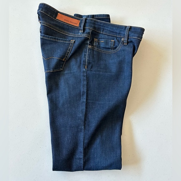 BOSS ORANGE Men's Jeans Slim Fit Blue Stretch Denim Size W29/L34 - Picture 3 of 14